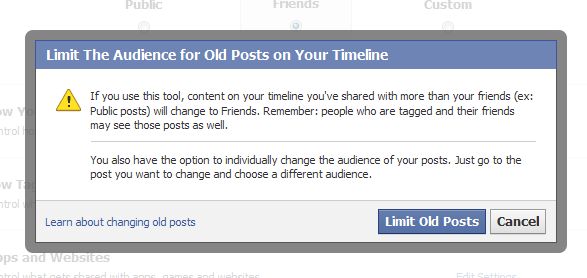 limit old posts
