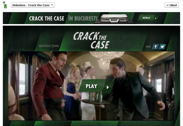 heineken crack the case facebook app
