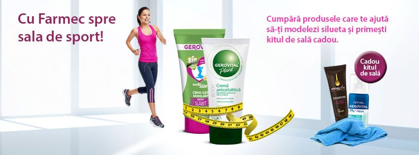 kit pentru sala de sport farmec