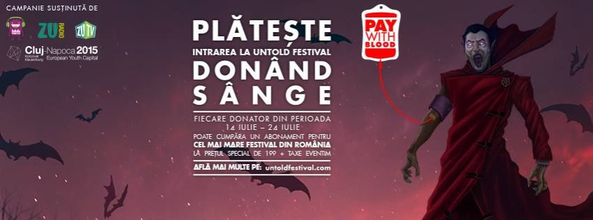 untold festival pay with blood