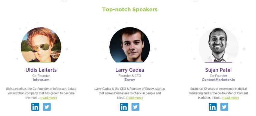 how to web conference speakers 2015